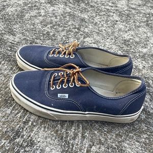 Vans navy boat shoe. Size 9.5